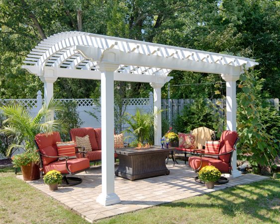 Arcadian Vinyl Pergola | Green Acres Outdoor Living