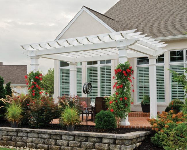 Vinyl Pergolas and Pergola Kits | Green Acres Outdoor Living