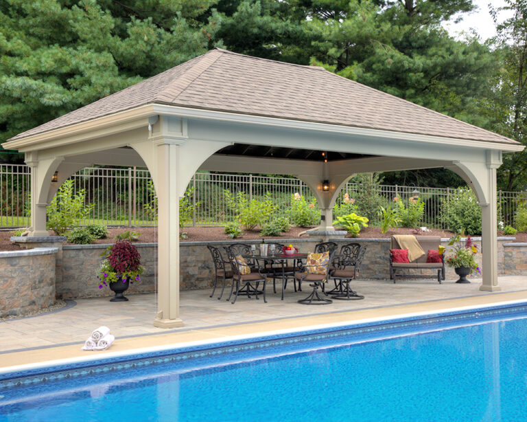 Pavilions - Custom Vinyl & Wooden | Green Acres Outdoor Living