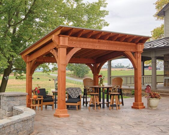 Pavilions Custom Vinyl And Wooden Green Acres Outdoor Living