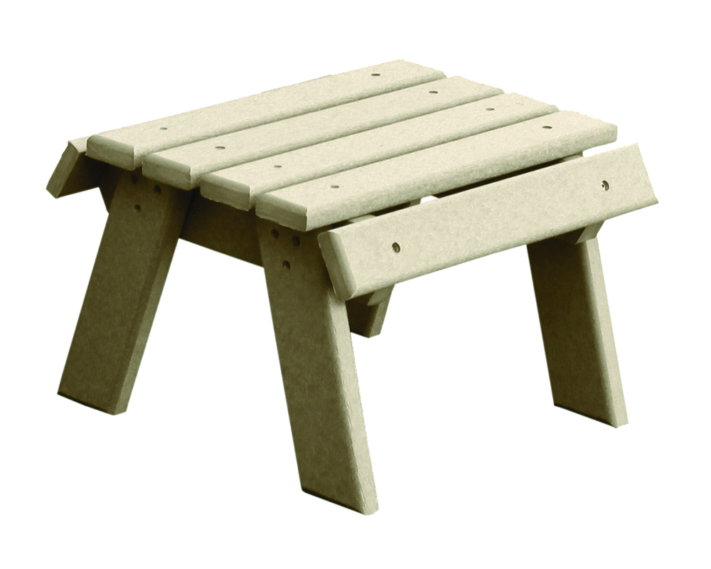 Foot Stool - Poly Patio Furniture