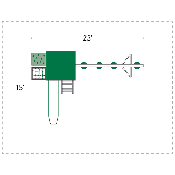 Patiova 6x6 Boulder Playset Layout #3.