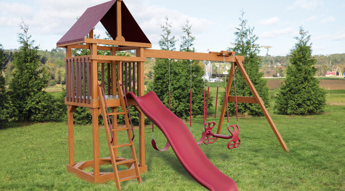 Patiova 4x4 Challenger Wooden Playset - Layout #2, Lifestyle.