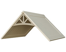 Patiova Vinyl A-Frame Roof, swing set accessory.