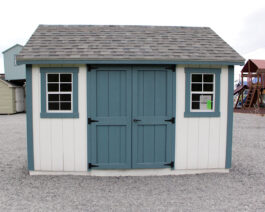 10x12 Deluxe Painted Cape Shed.