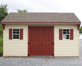 12x16 Vinyl Quaker Shed.