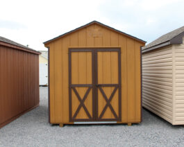 8x12 Painted A-Frame Shed.