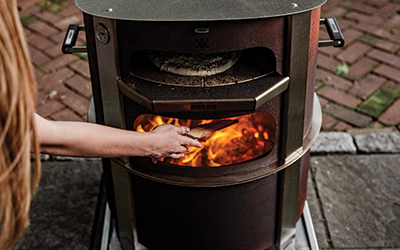 Pizza Oven Detail.