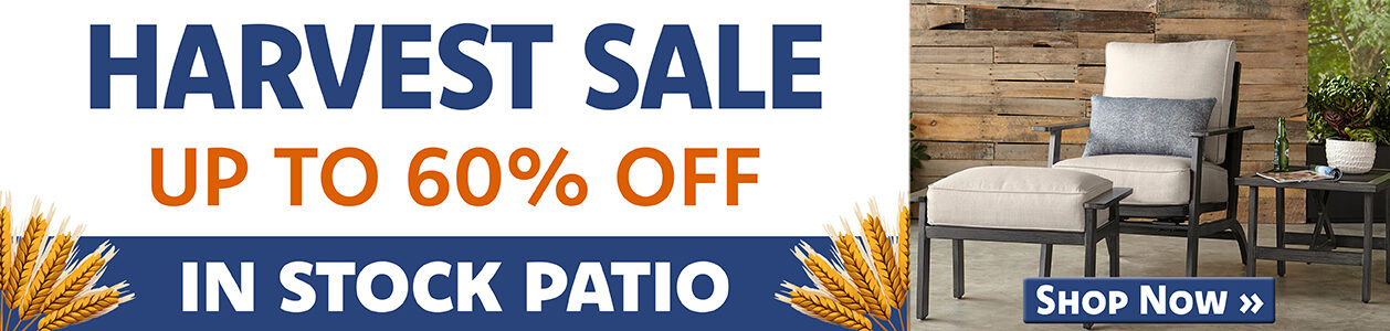 Harvest Sale Patio.