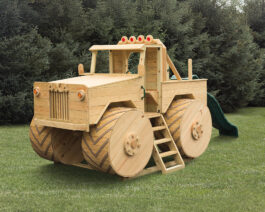 Quality Hillside Truck Wooden Playset, Lifestyle.