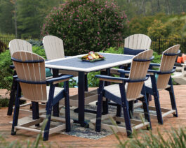 Great Bay 42x60 Counter Table Set.